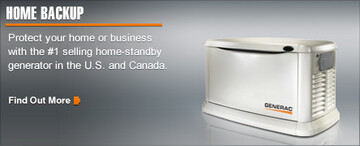 Home Backup - Protect your home or business with a standby generator installed by Nova Electrical Solutions LLC